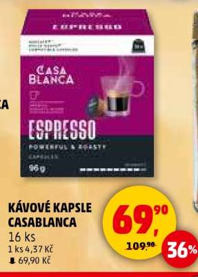 KÁVOVÉ KAPSLE CASABLANCA
