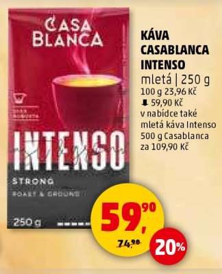 KÁVA CASABLANCA INTENSO