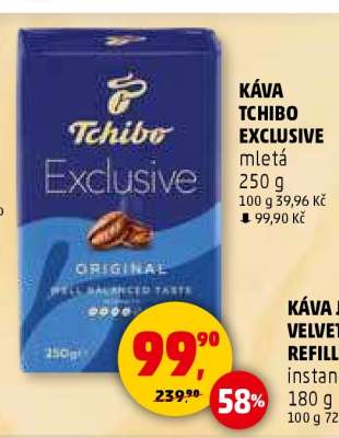 KÁVA TCHIBO EXCLUSIVE