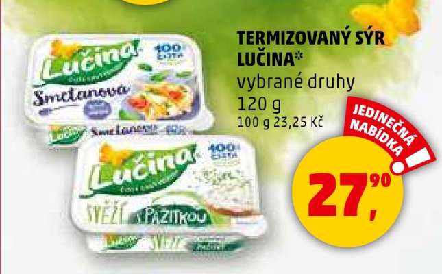 TERMIZOVANÝ SÝR LUČINA*