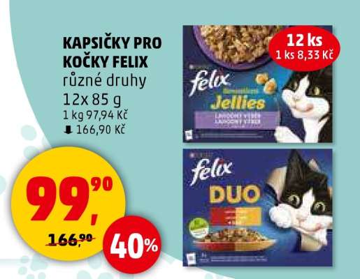 KAPSIČKY PRO KOČKY FELIX*