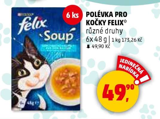 POLÉVKA PRO KOČKY FELIX*