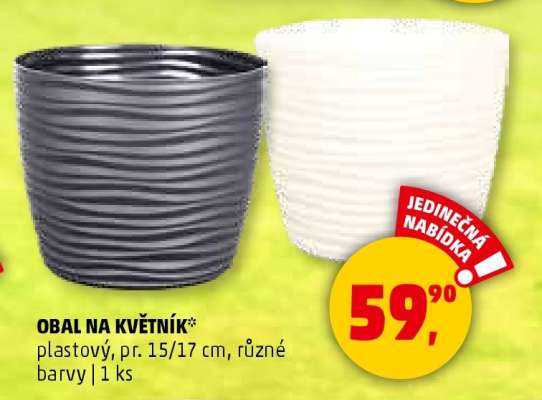 OBAL NA KVĚTNÍK*