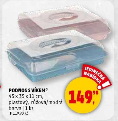 Podnos s víkem