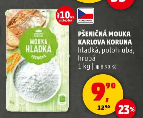 PŠENIČNÁ MOUKA KARLOVA KORUNA