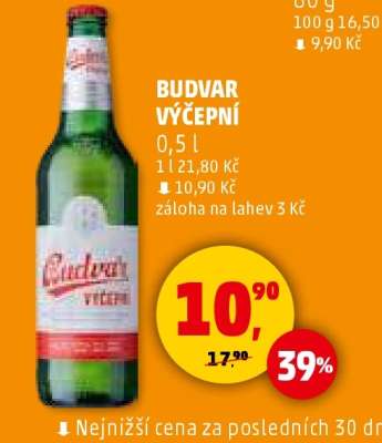 Budvar výčepní