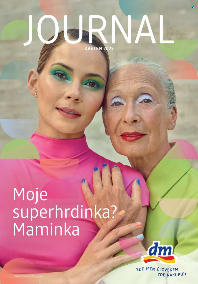 Leták dm drogerie - 7.5.2025 - 3.6.2025.