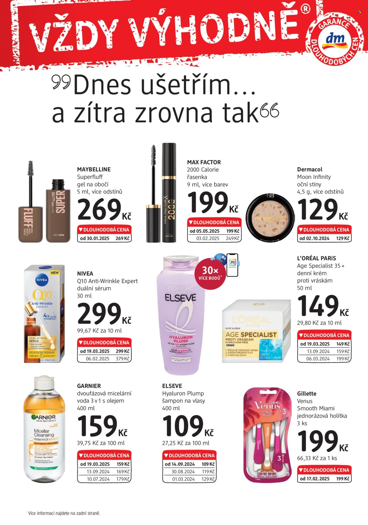 Leták dm drogerie - 7.5.2025 - 3.6.2025. Strana 1
