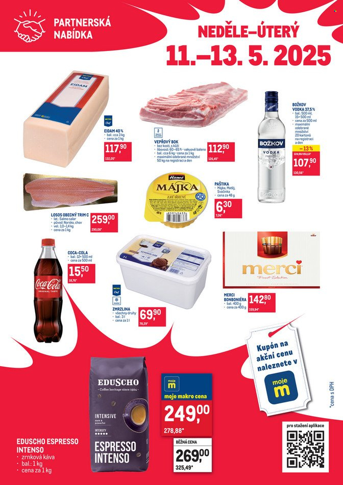 Leták MAKRO - 11.5.2025 - 13.5.2025. Strana 1