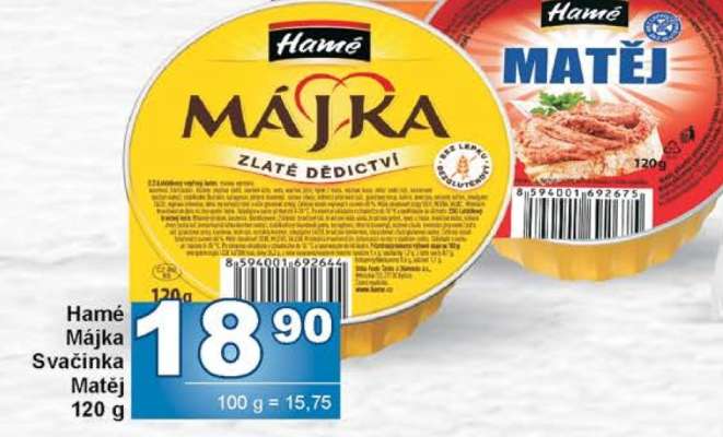 HAMÉ MÁJKA SVAČINKA MATĚJ