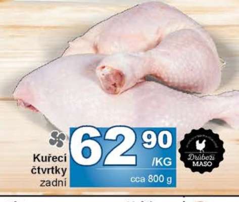 Kuřecí čtvrtky zadní