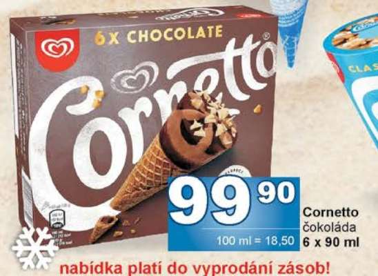 Cornetto čokoláda