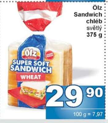 Ölz Sandwich chléb světlý
