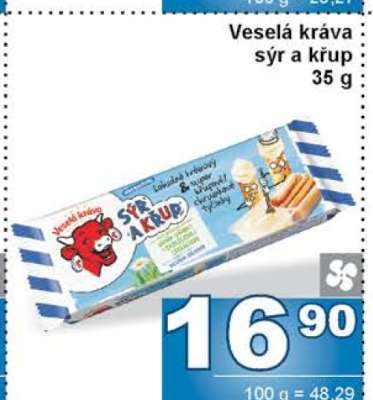 Veselá kráva Sýr a Křup
