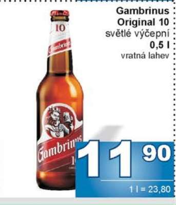 Gambrinus Originál 10