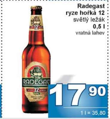 Radegast Ryze Hořká 12