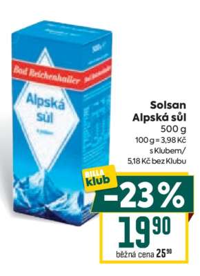 Solsan Alpská sůl