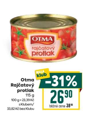 Otma Rajčatový protlak