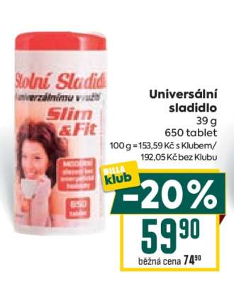 Univerzální sladidlo