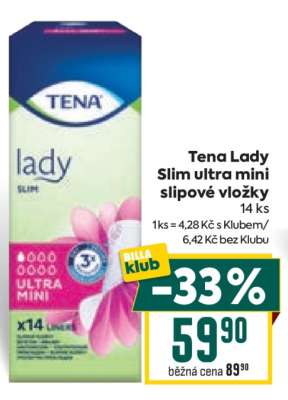 Tena Lady Slim ultra mini slipové vložky