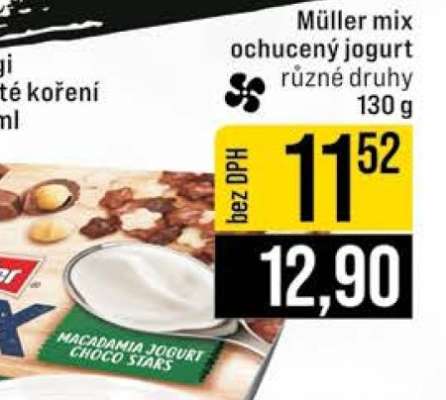 Müller mix ochucený jogurt