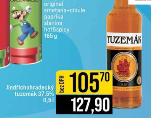 Jindřichohradecký tuzemák 37,5%
