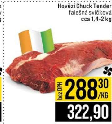 Hovězí Chuck Tender