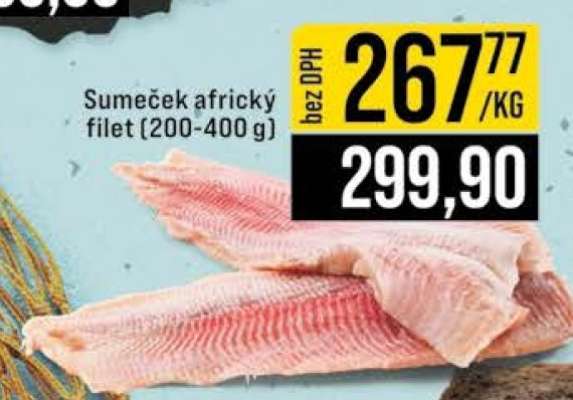 Sumeček africký filet (200-400 g)