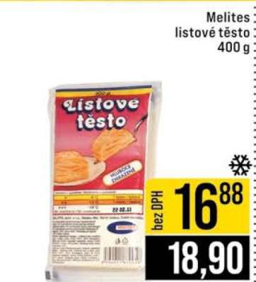 MELITES Listové těsto