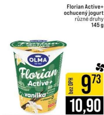 Florian Active+ ochucený jogurt