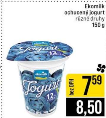 Ekomilk ochucený jogurt