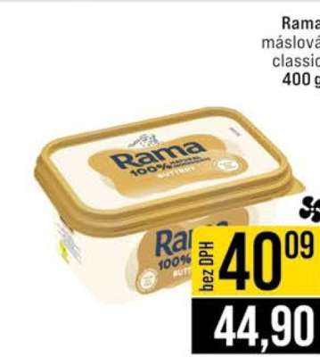 Rama máslová classic 400 g