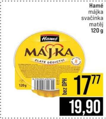 Hamé Májka Svačinka Matěj 120 g