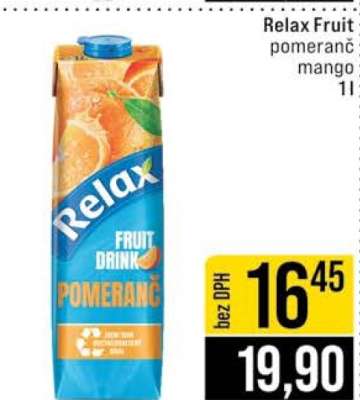 Relax Fruit pomeranč mango
