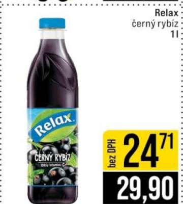 Relax černý rybíz