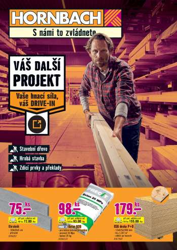 thumbnail - Leták HORNBACH - Váš další projekt - Vaše hnací síla, váš DRIVE-IN