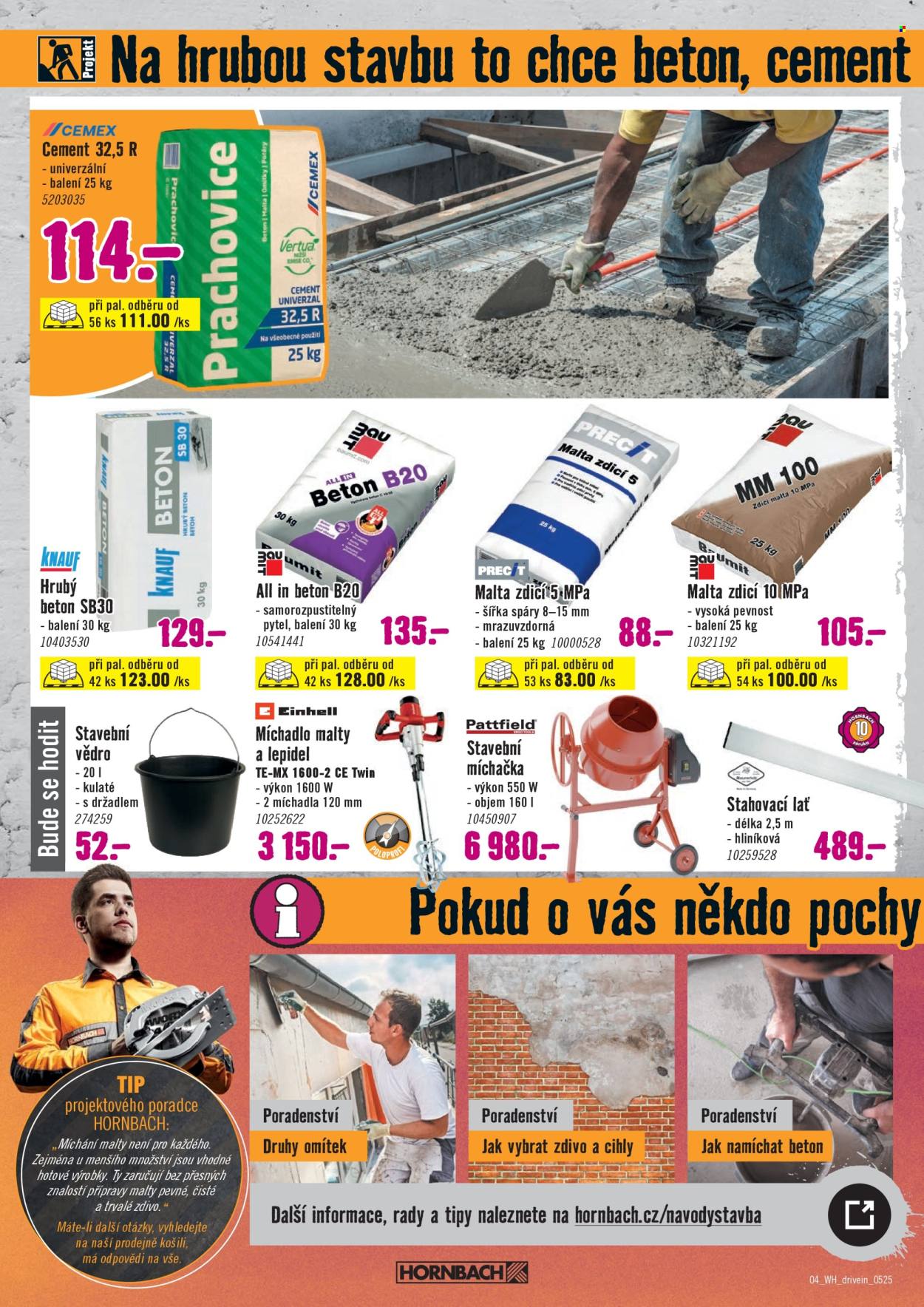 Leták HORNBACH - 6.5.2025 - 20.5.2025. Strana 1