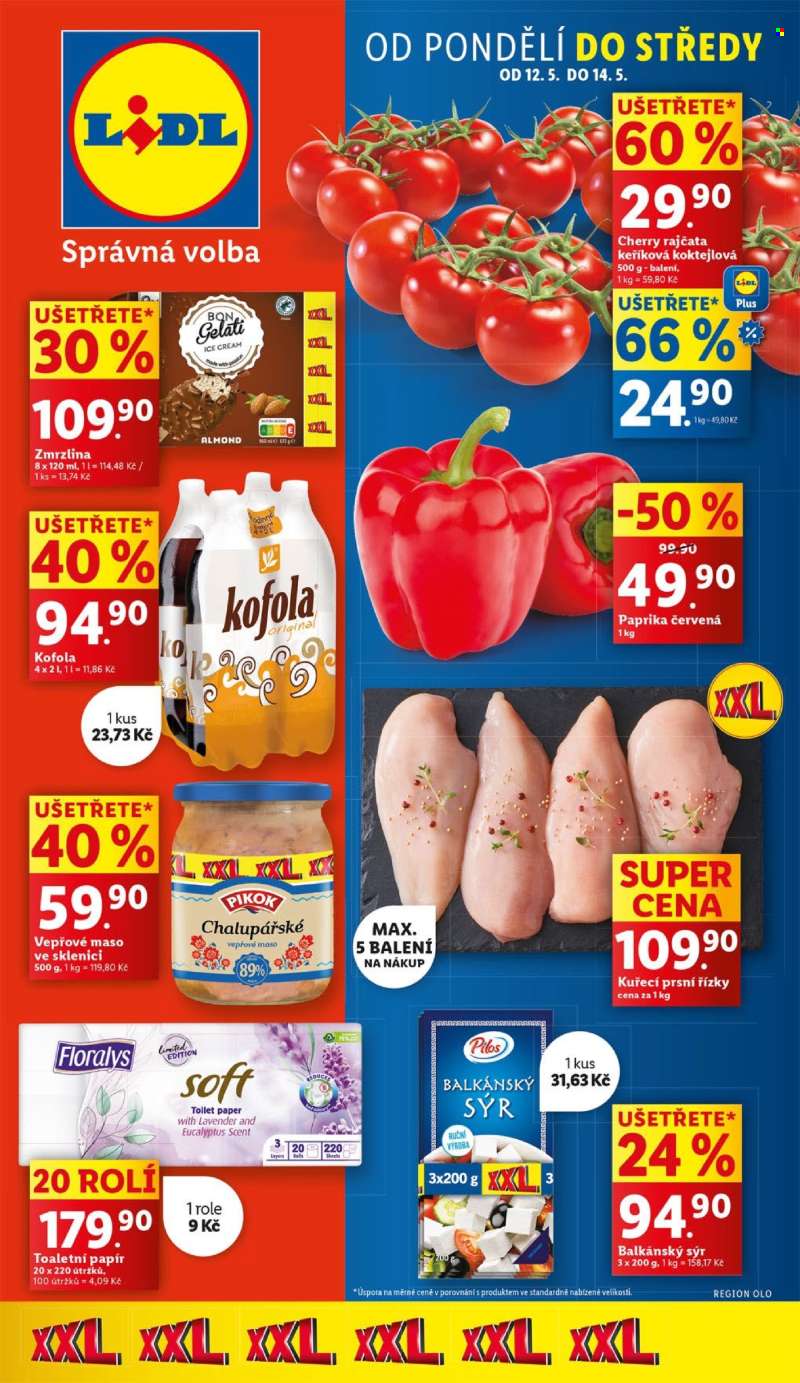 Leták Lidl - 12.5.2025 - 18.5.2025.