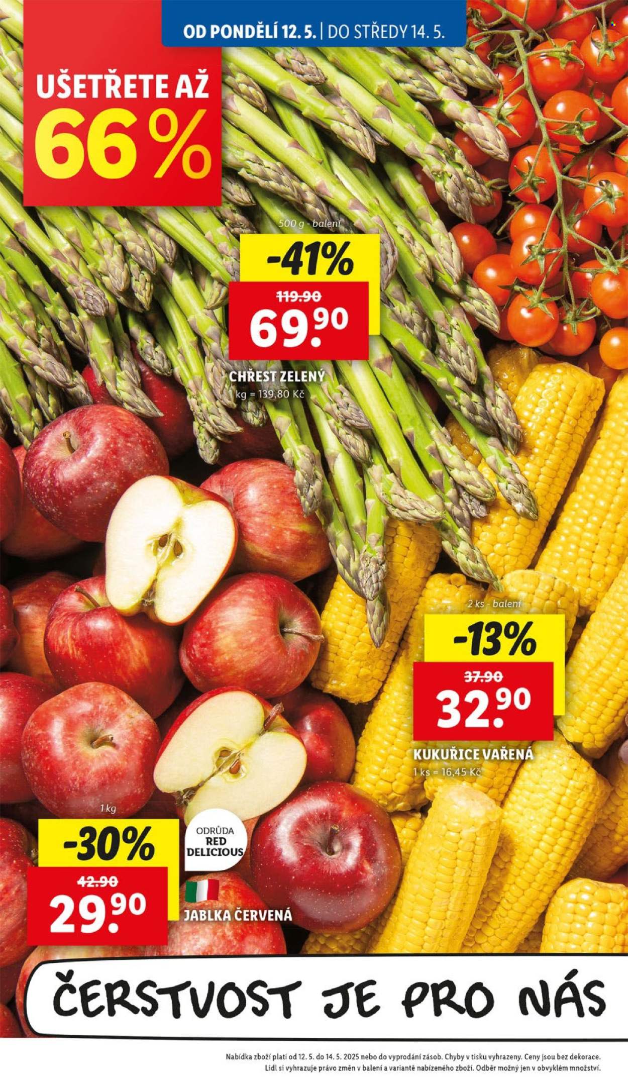 Leták Lidl - 12.5.2025 - 18.5.2025. Strana 1