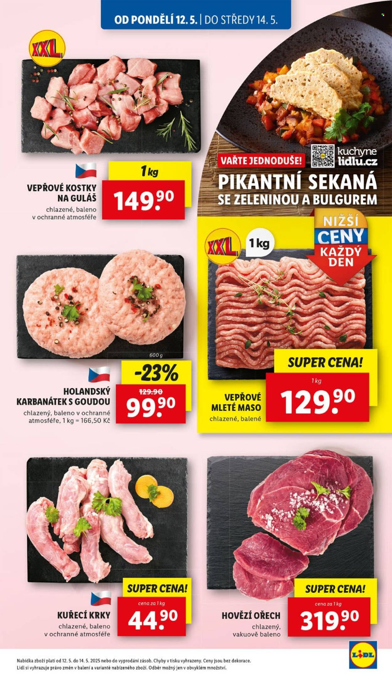 Leták Lidl - 12.5.2025 - 18.5.2025. Strana 1