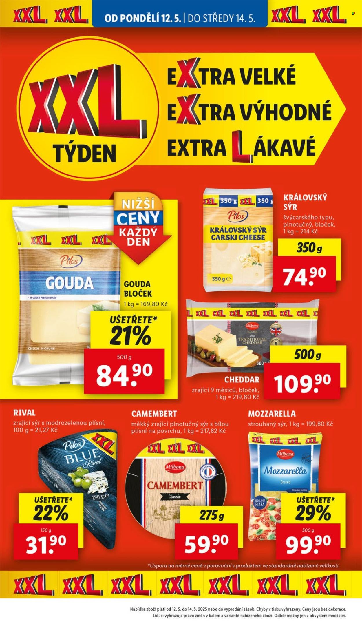 Leták Lidl - 12.5.2025 - 18.5.2025. Strana 1
