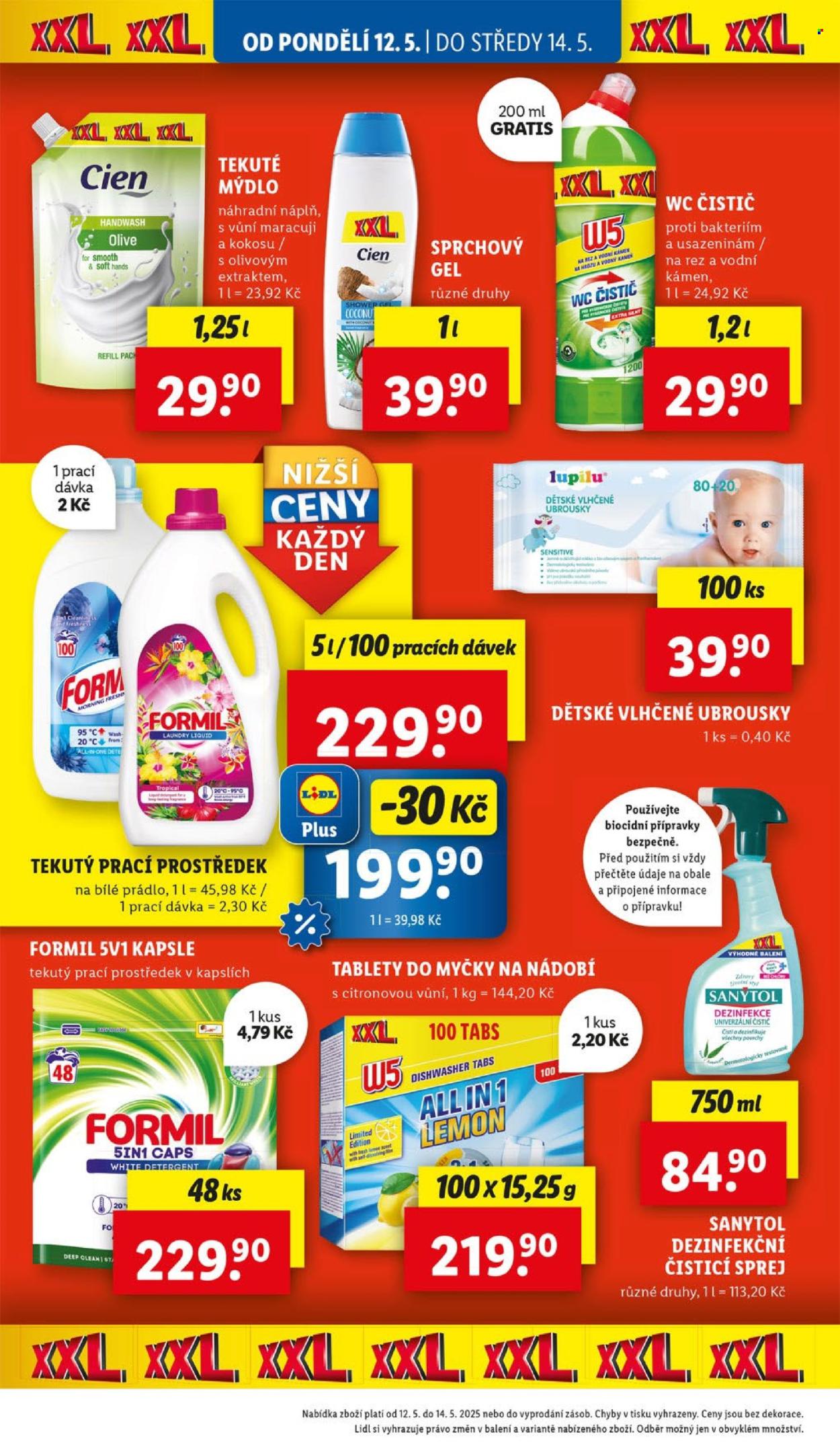 Leták Lidl - 12.5.2025 - 18.5.2025. Strana 1