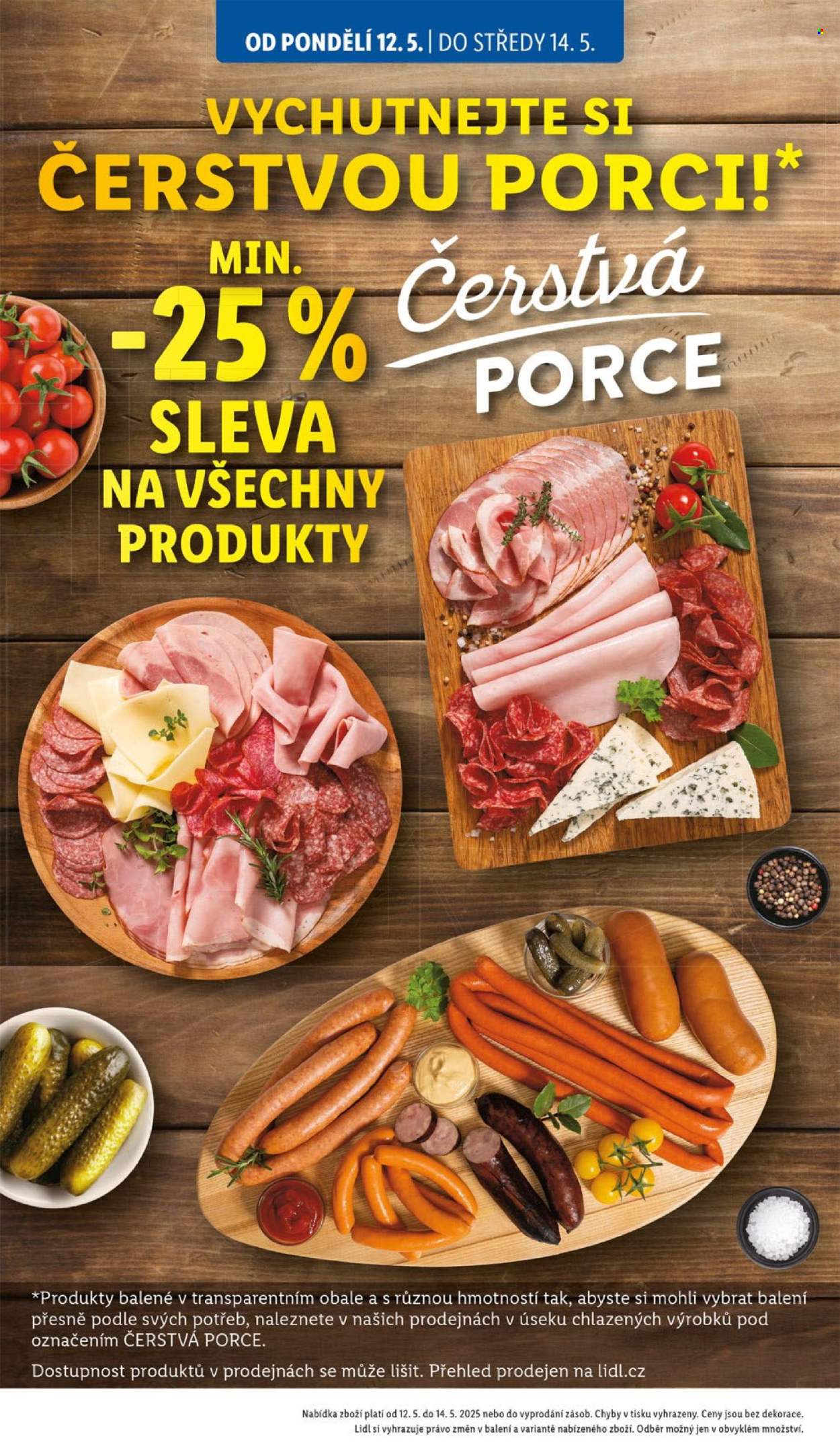 Leták Lidl - 12.5.2025 - 18.5.2025. Strana 1