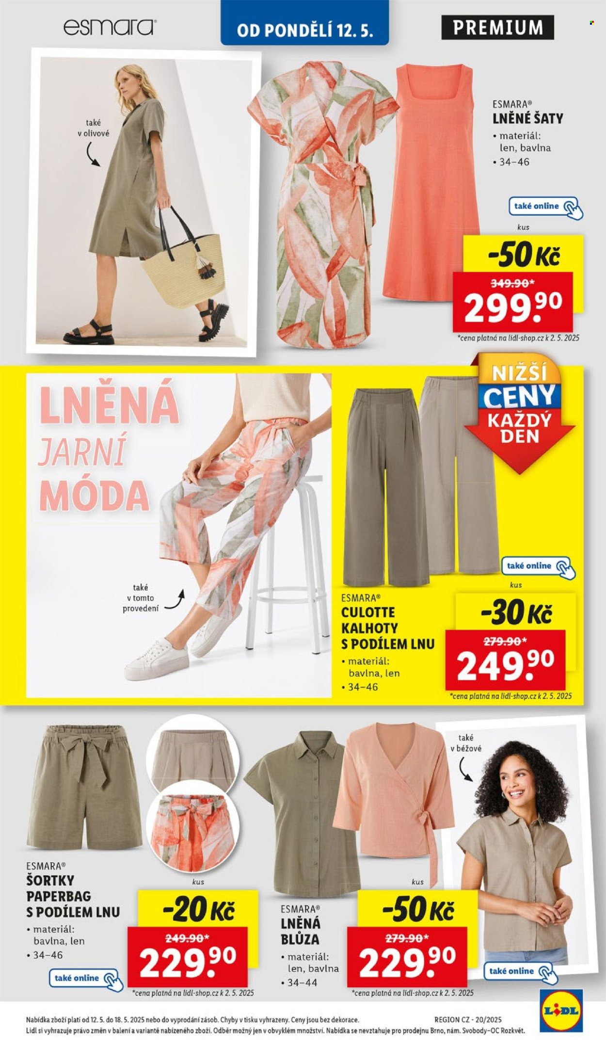 Leták Lidl - 12.5.2025 - 18.5.2025. Strana 1