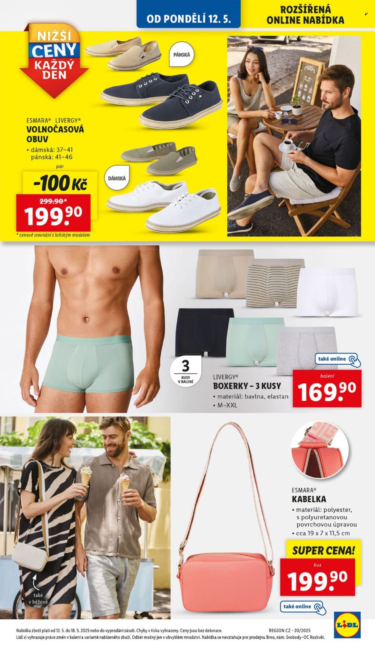 Leták Lidl - 12.5.2025 - 18.5.2025. Strana 1