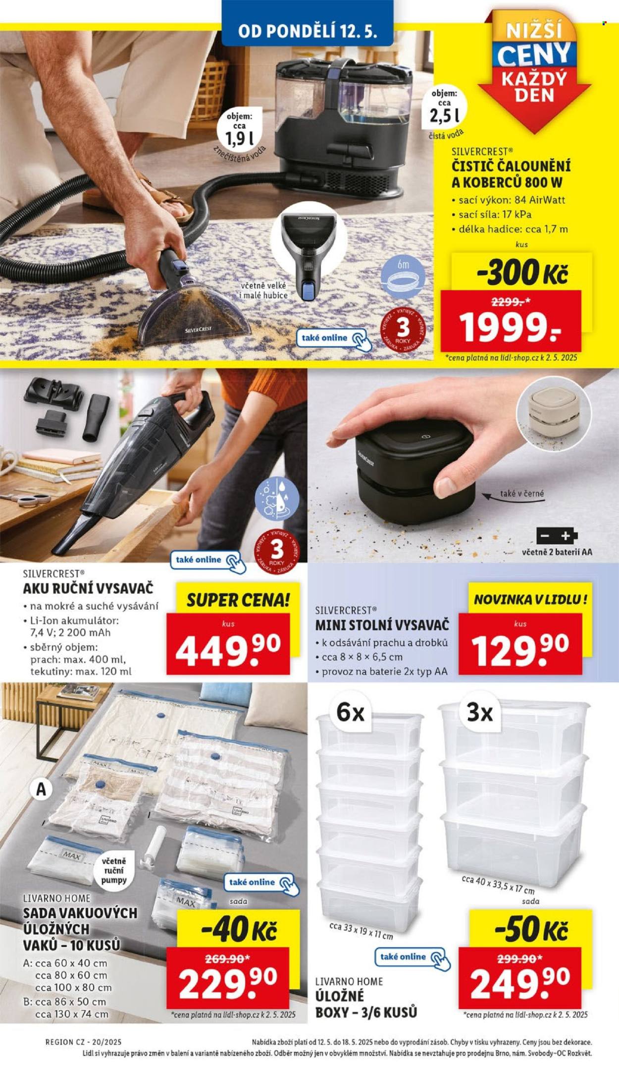 Leták Lidl - 12.5.2025 - 18.5.2025. Strana 1