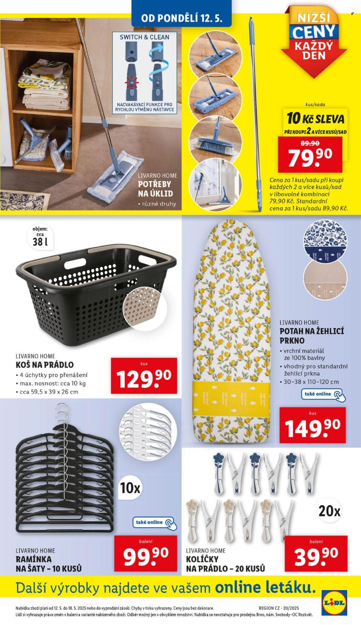 Leták Lidl - 12.5.2025 - 18.5.2025. Strana 1