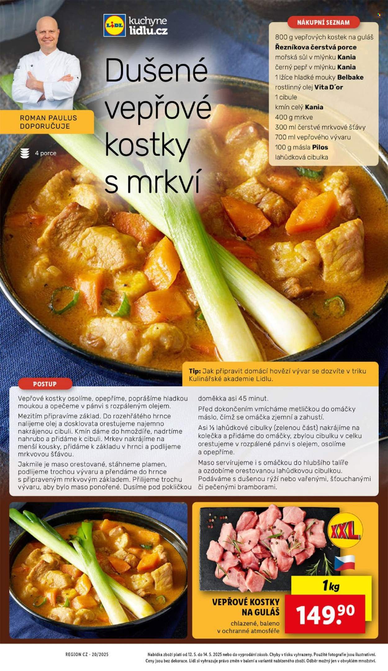 Leták Lidl - 12.5.2025 - 18.5.2025. Strana 1