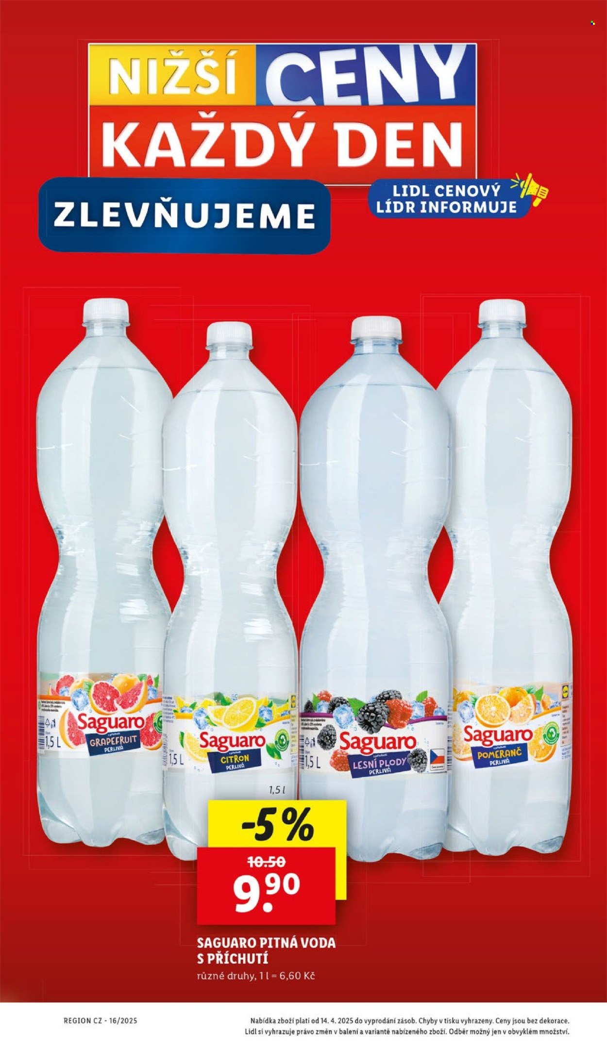 Leták Lidl - 12.5.2025 - 18.5.2025. Strana 1
