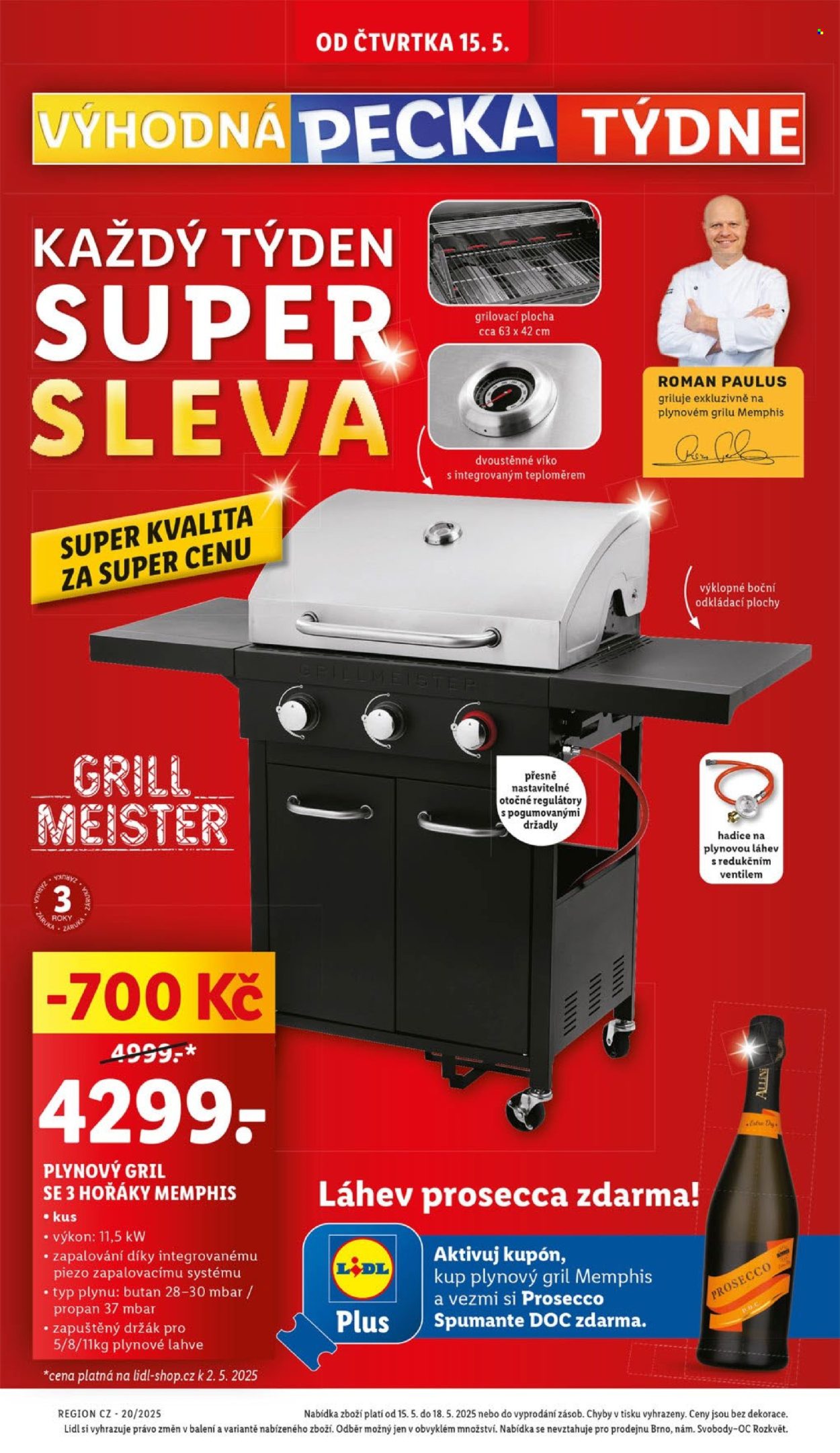 Leták Lidl - 15.5.2025 - 18.5.2025. Strana 1